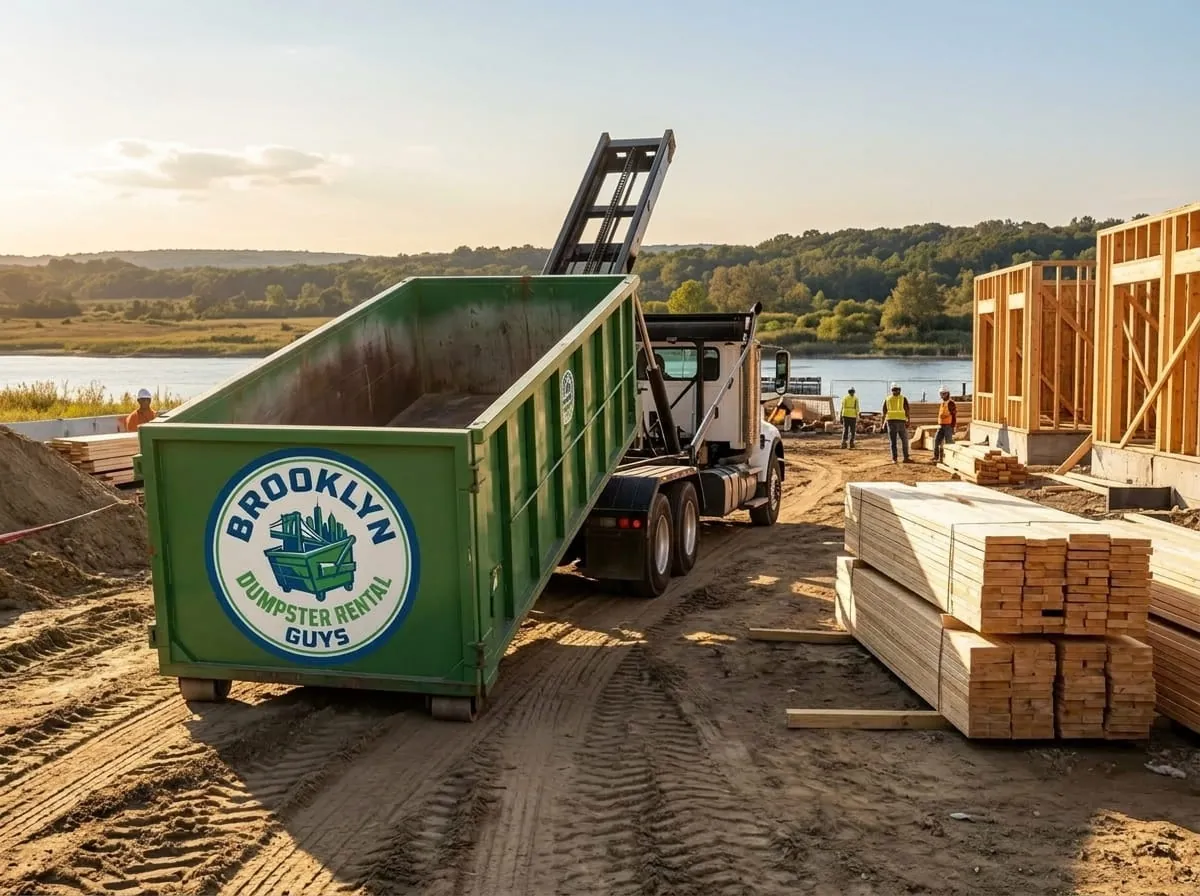 Protect Your Driveway During a Brooklyn Dumpster Rental